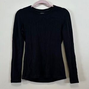 Elegant Black Long Sleeve Tee